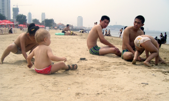 Stranden i Yantai